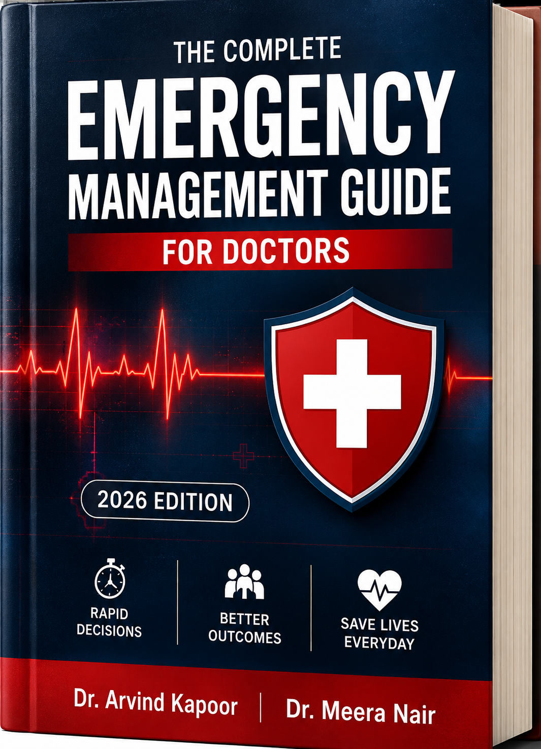 The Complete Emergency Management Guide for Doctors, 2026 Edition, by Dr. Arvind Kapoor and Dr. Meera Nair